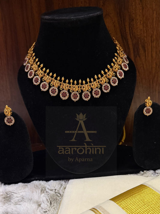 Mayura Bottu Necklace